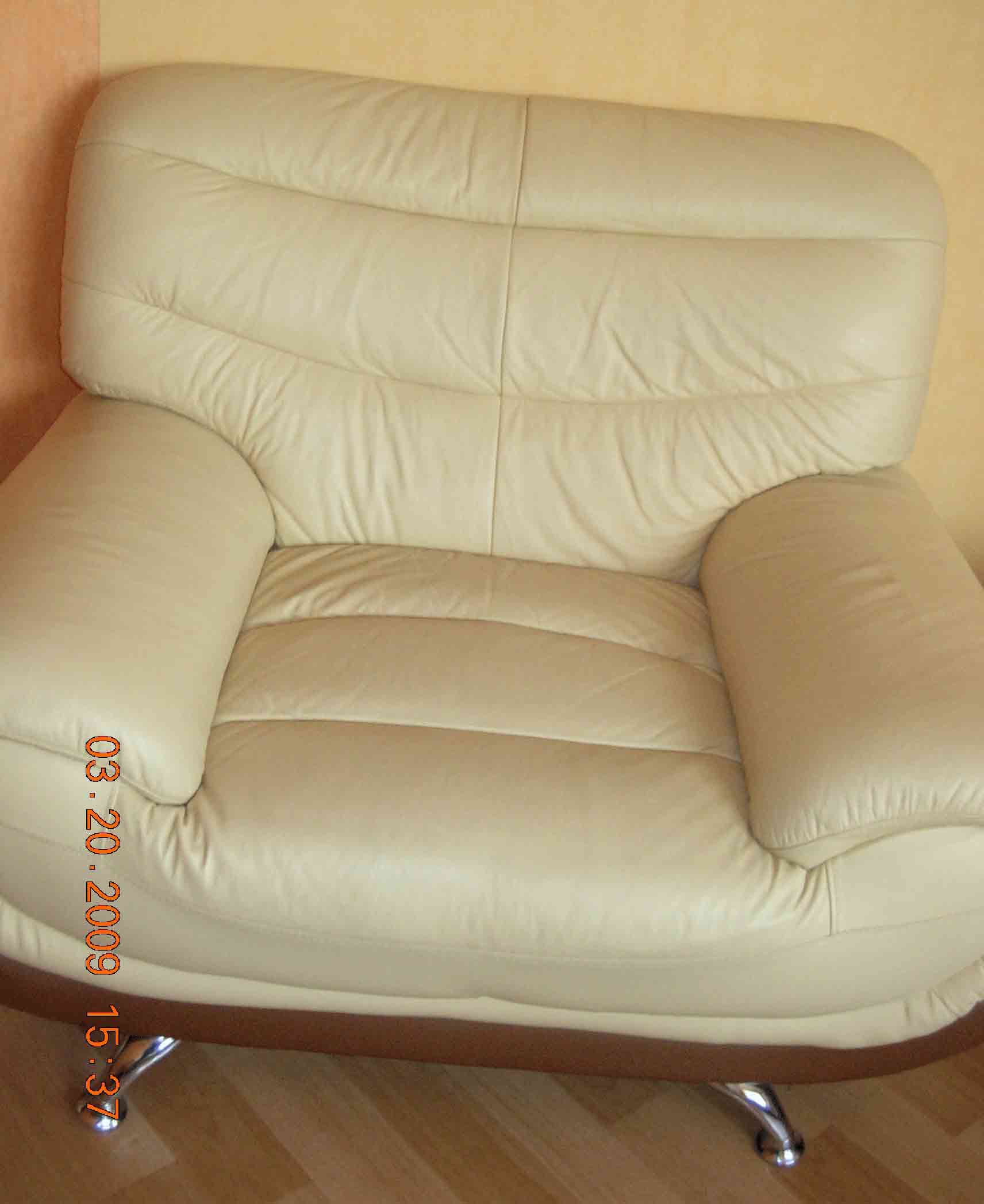 Два дивана+кресло кожа